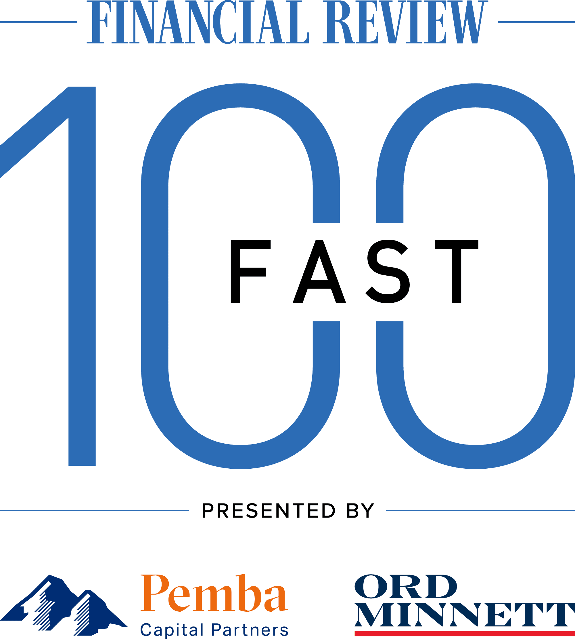 Financial Review 100 Fast Logo